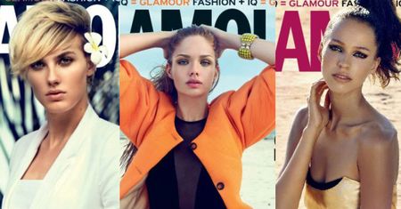 3 OKŁADKI Glamour z "Top modelkami"! (FOTO)