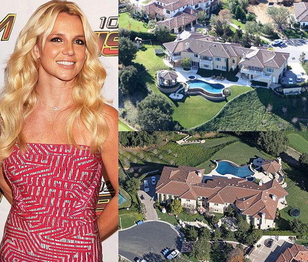 Nowy dom Britney Spears! (85 000 zł MIESIĘCZNIE!)