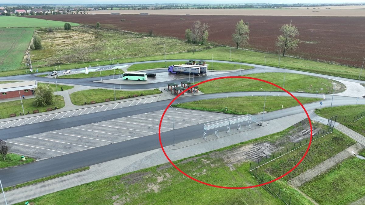 Rampy przy MOP Jankowice Wielkie