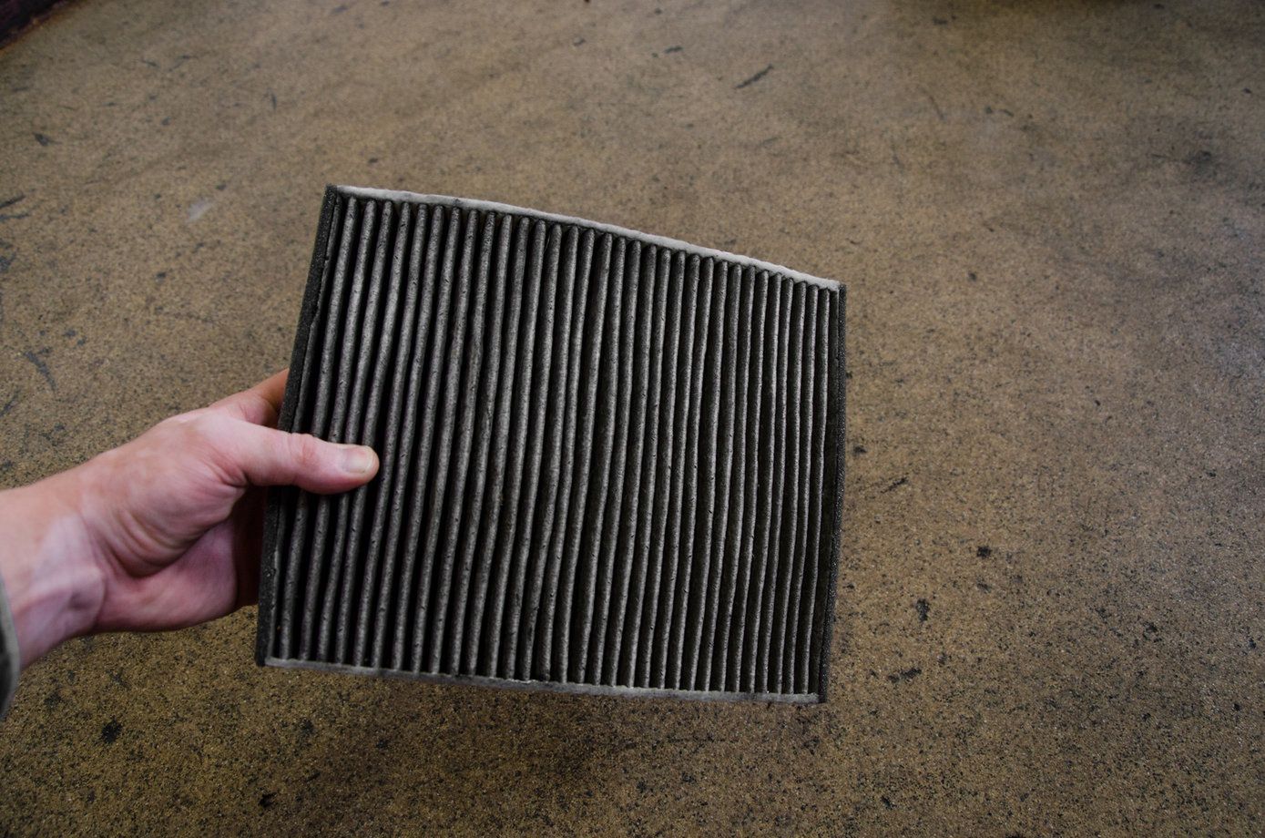 Tak wygląda filtr po ciężkim sezonie