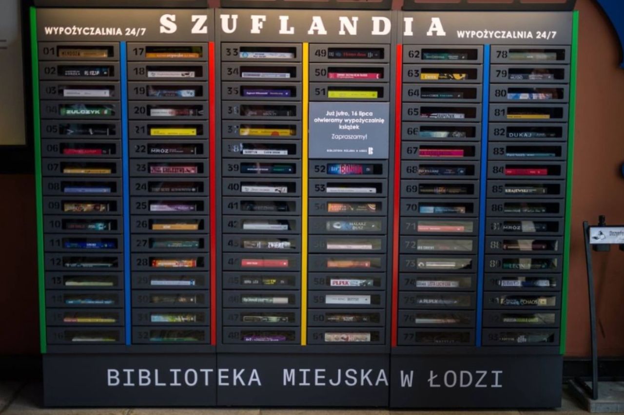 Łódź: "Szuflandia". Samoobsługowa wypożyczalnia książek
