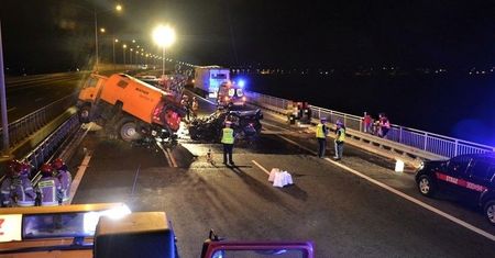 Wrocław. Tragiczny wypadek na AOW. Zginął 39-letni kierowca BMW