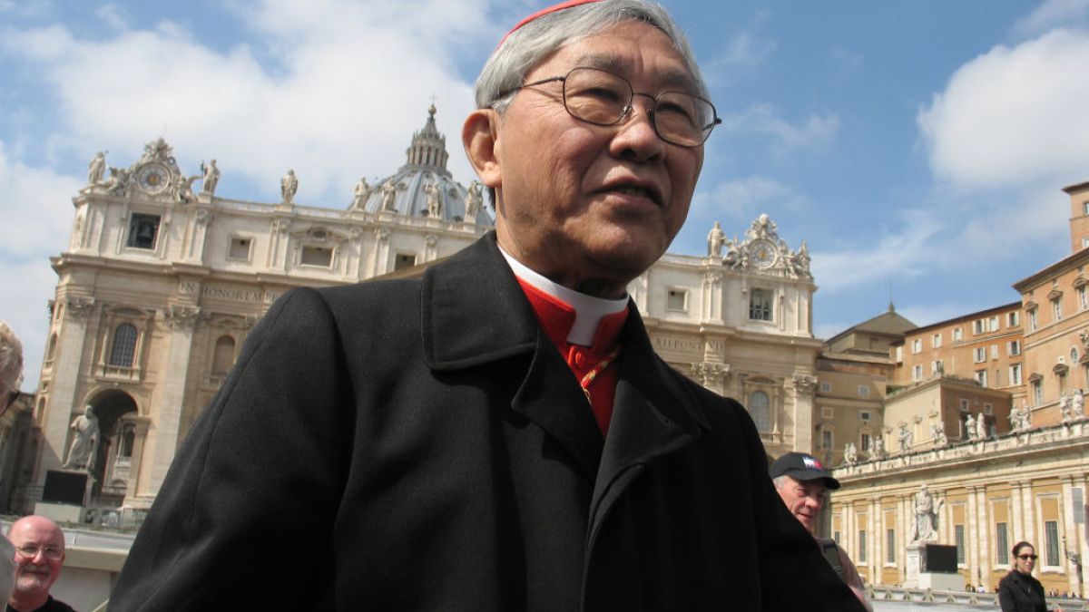 Kardynał Joseph Zen rozczarowany decyzją Watykanu. Zdj. archwial