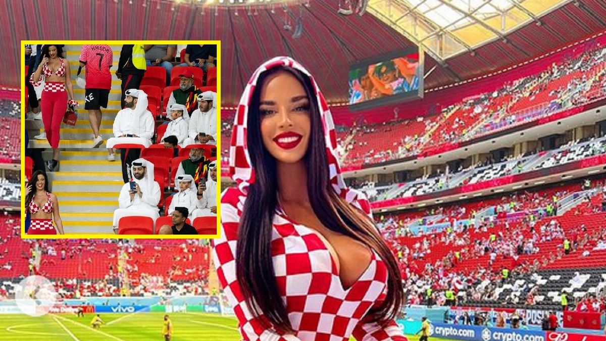 Kibicka z Chorwacji wywołała skandal na mundialu.