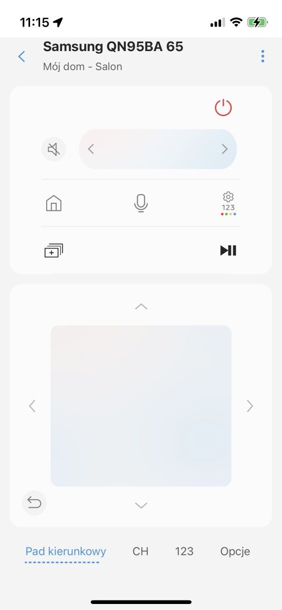 Samsung Neo QLED QN95B - aplikacja Smart Things 2/3