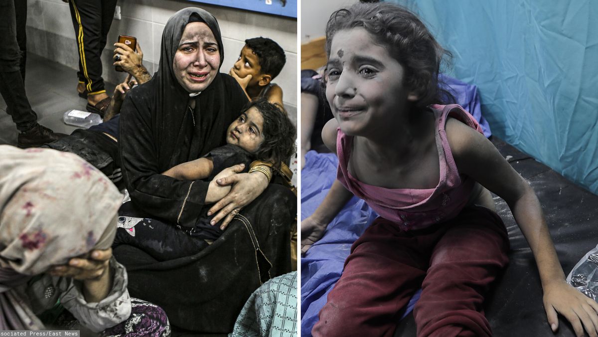 Szpital w Gazie został zbombardowany 