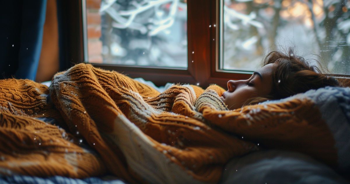 Czy w zimie można spać przy otwartym oknie?