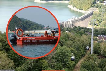 Śmierć na zaporze w Solinie. Ciało mężczyzny wydobyte z jeziora