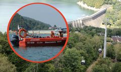 Śmierć na zaporze w Solinie. Ciało mężczyzny wydobyte z jeziora