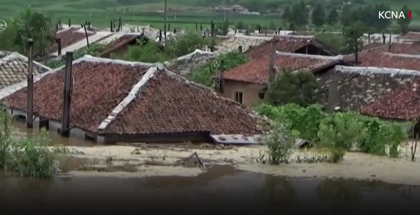 W Korei Północnej powodzie sieją spustoszenie