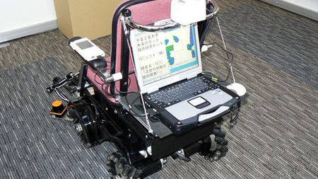 Wózek inwalidzki przyszłości od NEC 1