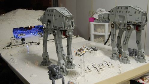 Baza Rebeliantów na planecie Hoth z 60.000 klocków LEGO 1