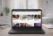 Strona główna Medonetu, fot. mockupbro i chatgpt