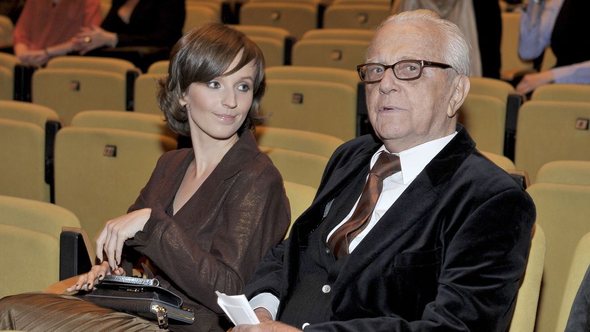 Kamila Łapicka i Andrzej Łapicki