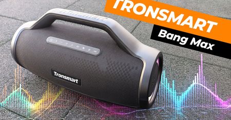 Gruba impreza? Tu sprawdzi się głośnik Bluetooth Tronsmart Bang Max!