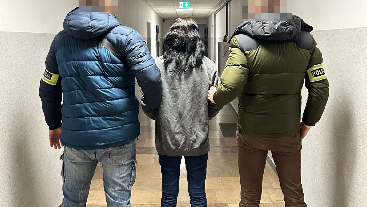 Zatrzymana kobieta