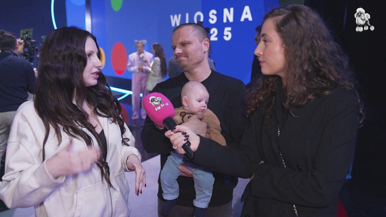 Marcin Hakiel tłumaczy się z obecności Romeo na ściance