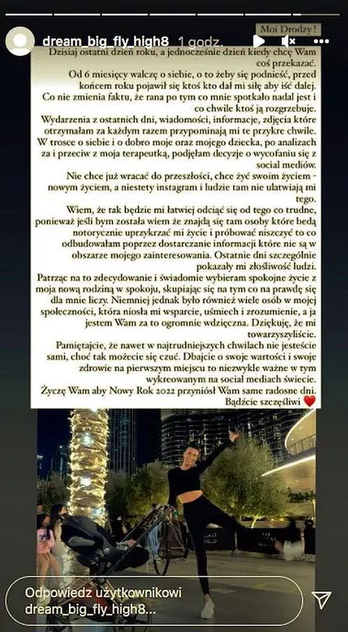 Magdalena Stępień znika z Instagrama