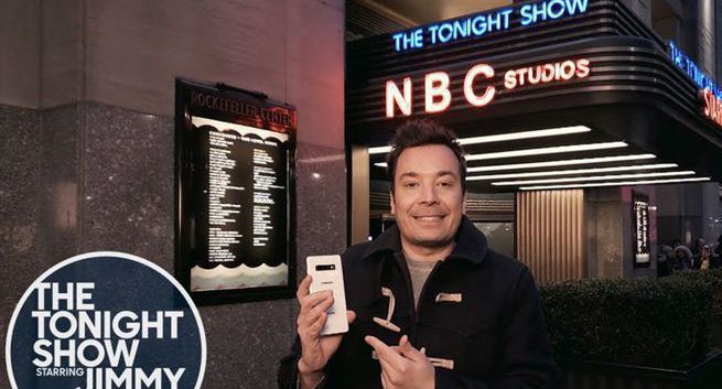 NBC pokazało „The Tonight Show Starring Jimmy Fallon” nakręcony smartfonem Samsung Galaxy S10+