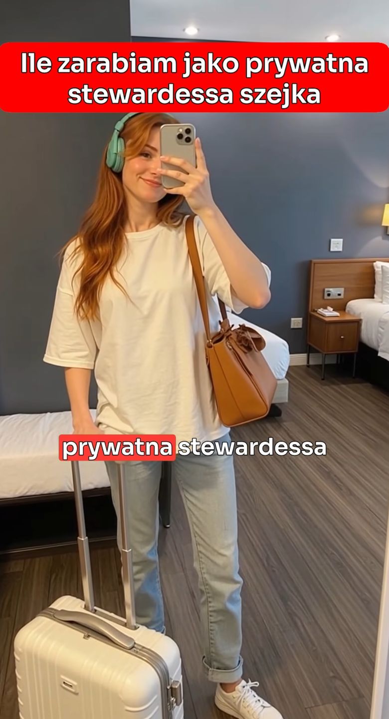 Alicja Botowska pracuje jako prywatna stewardessa