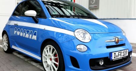 Abarth 500 w barwach włoskiej policji?