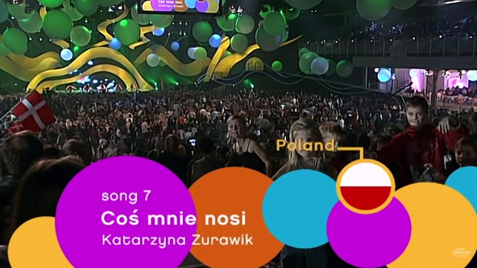 Kasia Żurawik na Eurowizji Junior w 2003 roku