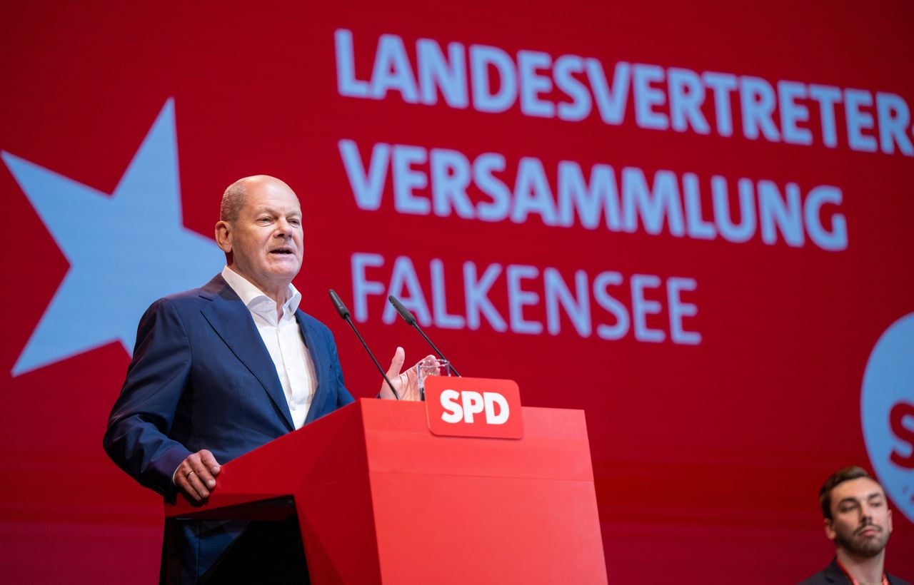 Kanclerz Niemiec Olaf Scholz