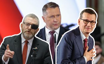 "Absolutnie". Czarnek o współpracy z Braunem i Morawieckim