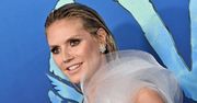 Zjawiskowa Heidi Klum na premierze "Avatar: Istota wody". Jej kreacja oddaje klimat filmu
