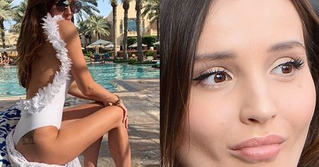 Marina chwali się gepardem na pośladku. Fani: "Wygląda jak koza" (FOTO)
