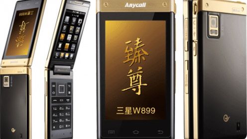 Samsung W899 - klapka z Androidem i podwójnym Super AMOLED-em 1