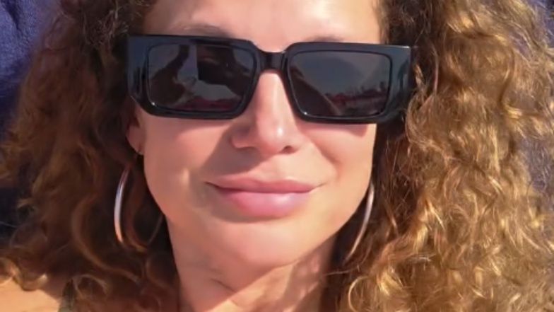 Joanna Liszowska eksponuje dekolt