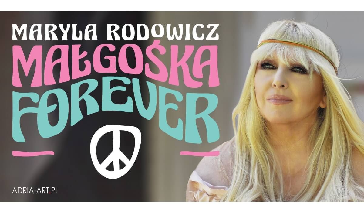 Grafika promująca koncert Maryli Rodowicz