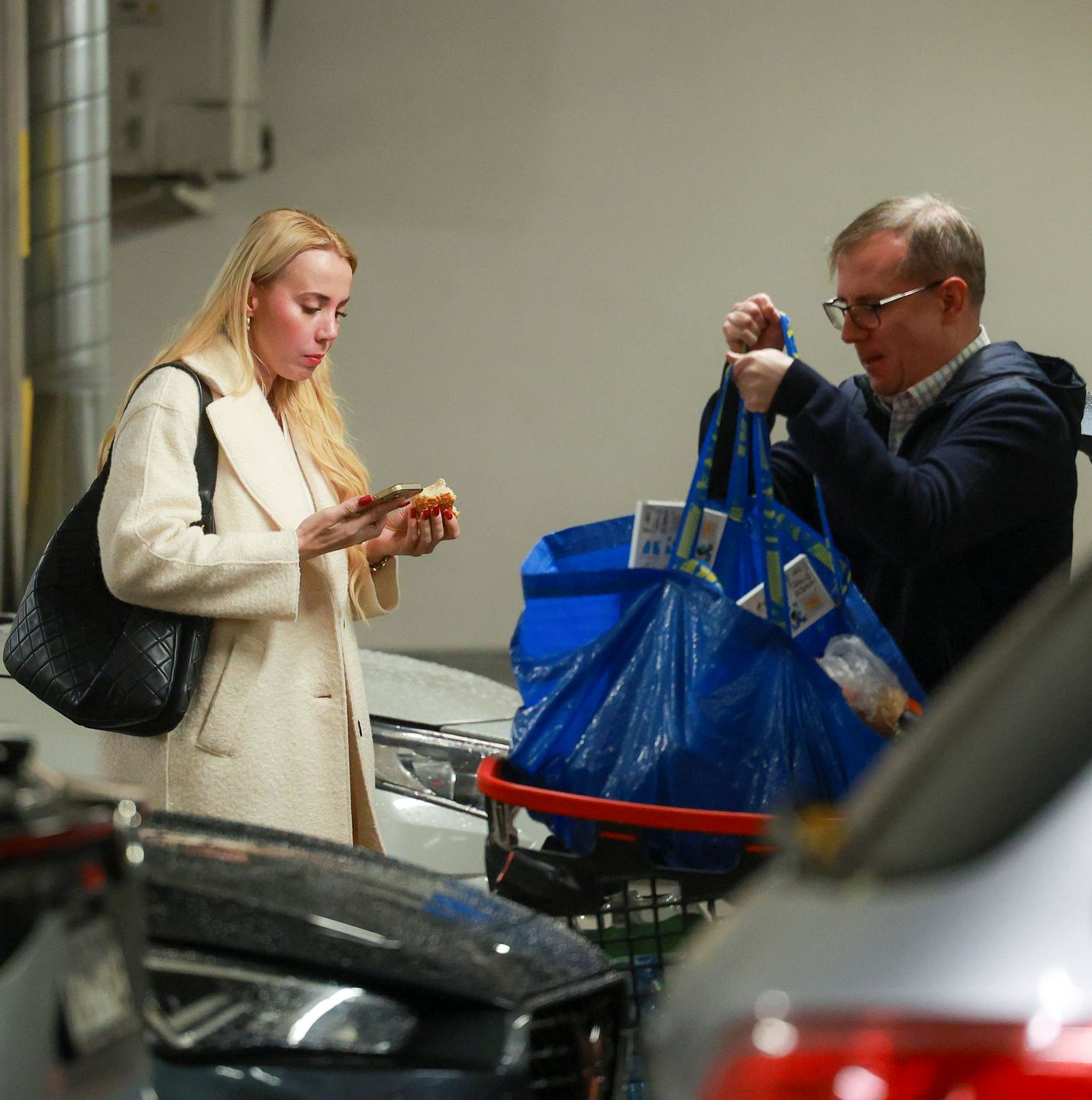 Marianna Schreiber na zakupach z Przemysławem Czarneckim