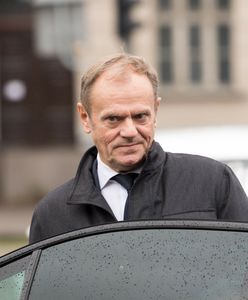 Donald Tusk stracił prawo jazdy. Auto należy do partii