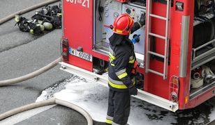 Pożar w hucie żelaza w Łaziskach Górnych. Są poszkodowani