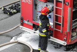 Pożar w hucie żelaza w Łaziskach Górnych. Są poszkodowani