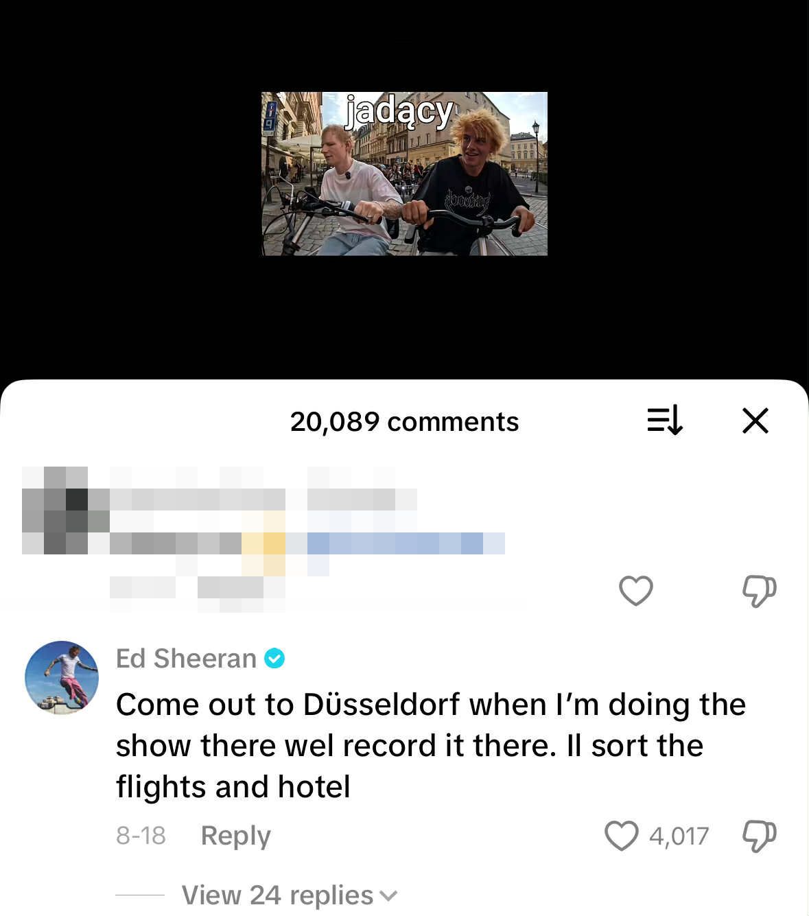 Ed Sheeran nagrał piosenkę z Łatwogang