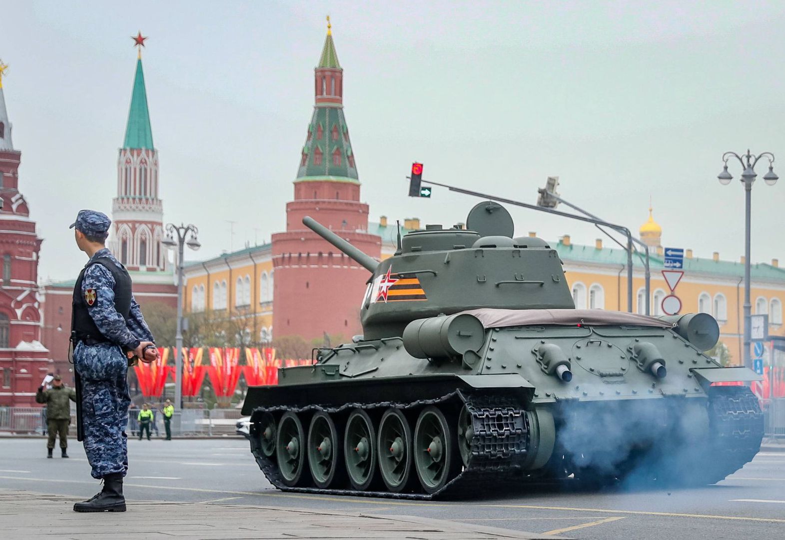 Rosjanie szykują się na 9 maja. Wzmocniono obronę powietrzną Moskwy