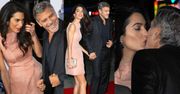 George Clooney całuje Amal na premierze (ZDJĘCIA)