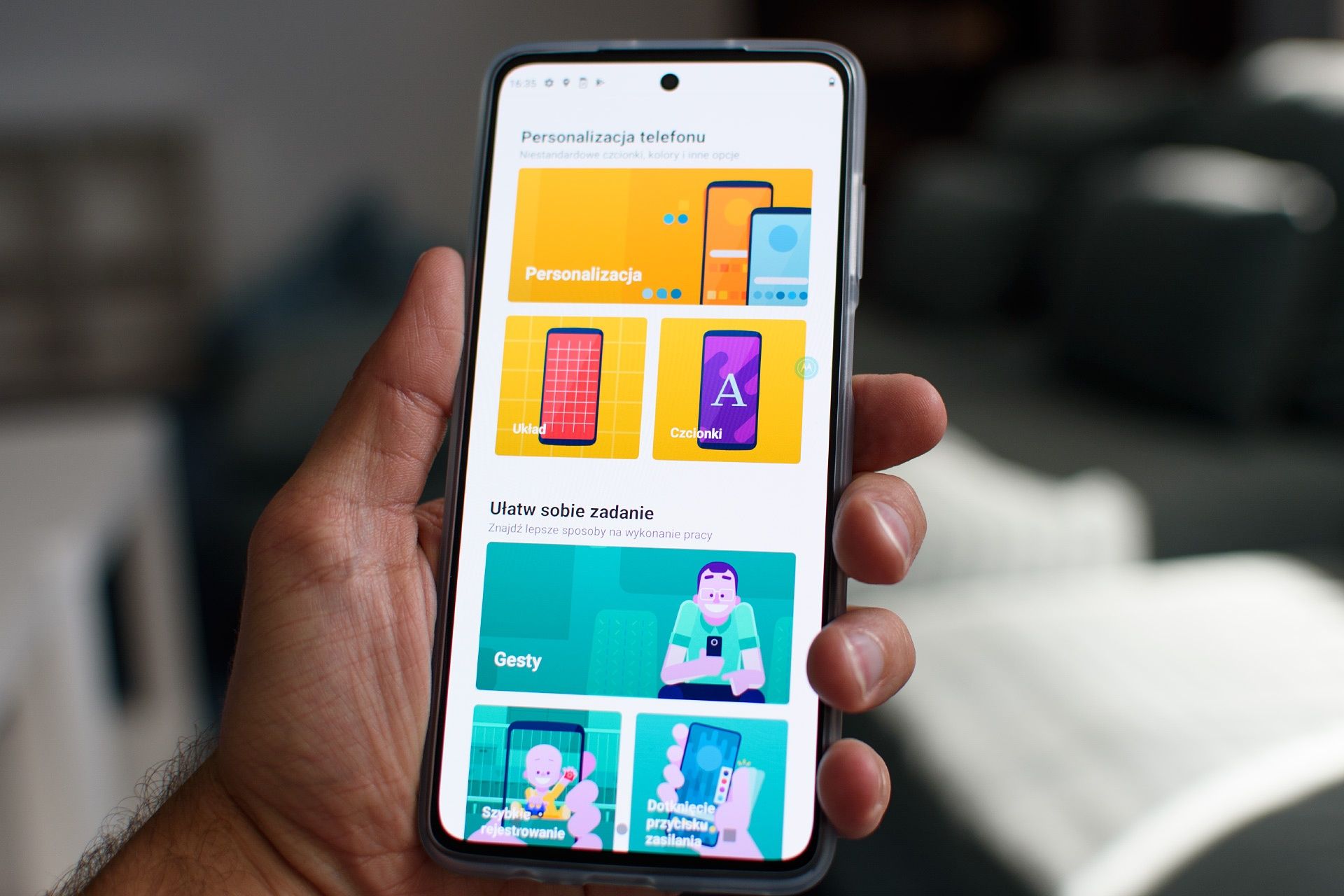 Motorola moto g52 ekran