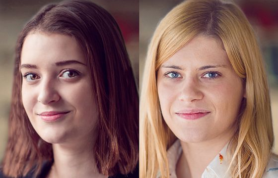 Zuzanna Motaska i Joanna Stryczniewicz w 365 PR