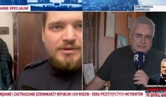 Policja opublikuje nagranie z mieszkania Sakiewicza? "Byłem w t-shircie i bokserkach"
