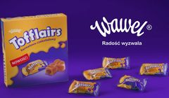 „I wszystko zaczyna się kleić!” - Wawel reklamuje cukierki Tofflairs (wideo)