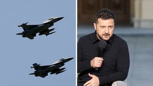 Działo się w nocy. Myśliwce NATO otworzyły ogień do drona