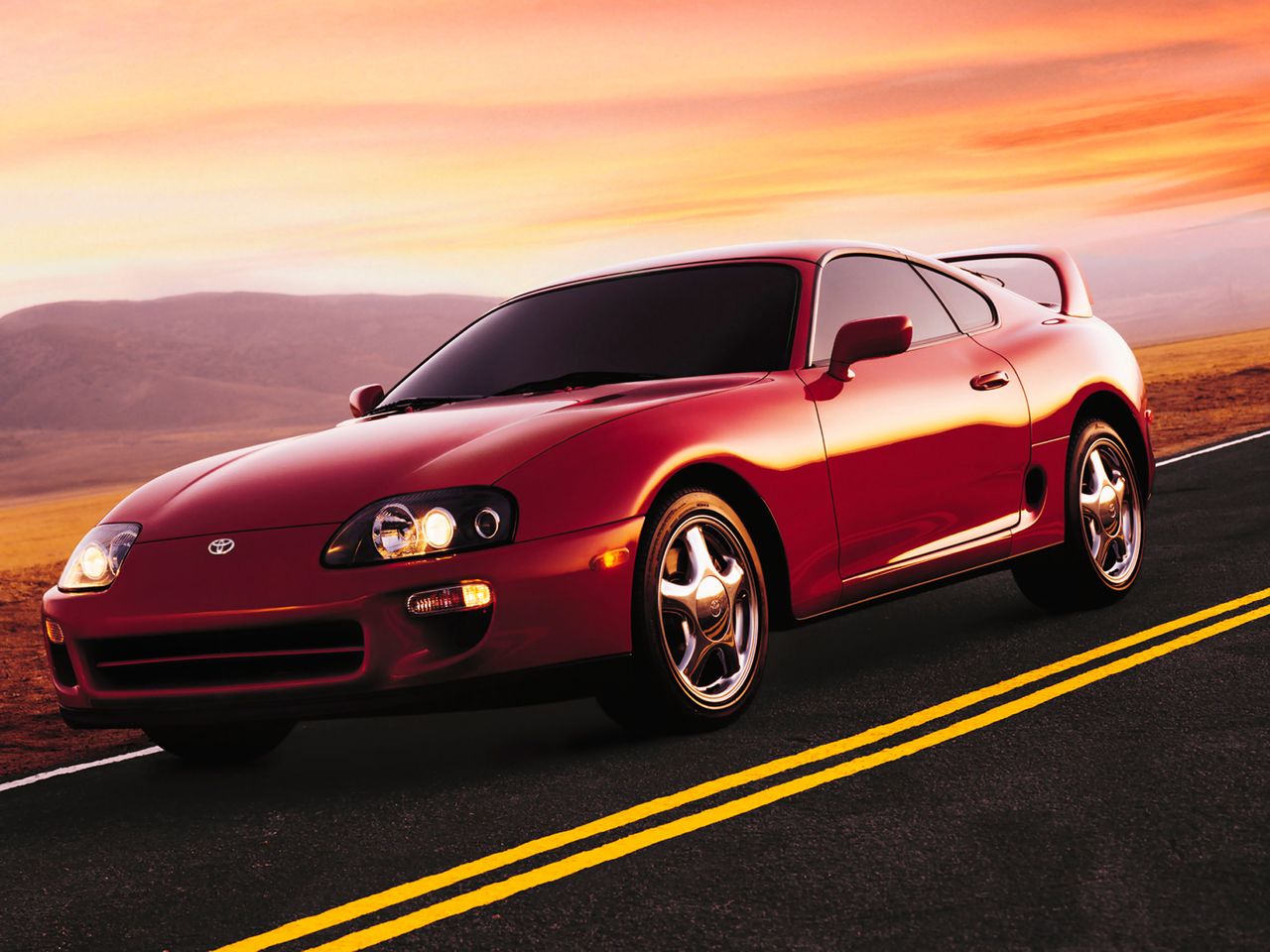 Toyota Supra Turbo Sport Roof US-spec (JZA80) 1997–98