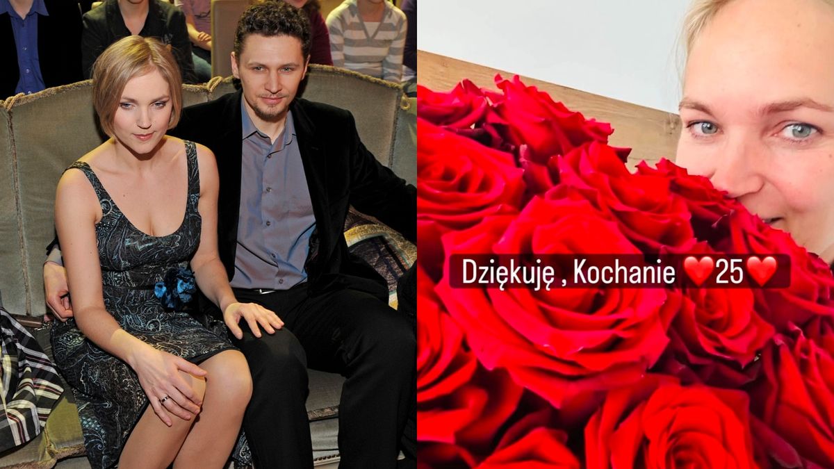 Dominika Chorosińska uczciła 25-lecie małżeństwa