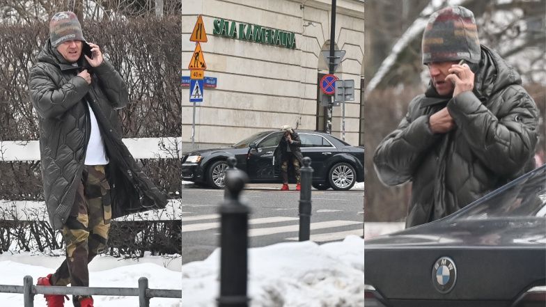 Jarosław Jakimowicz zostawił auto na środku ulicy