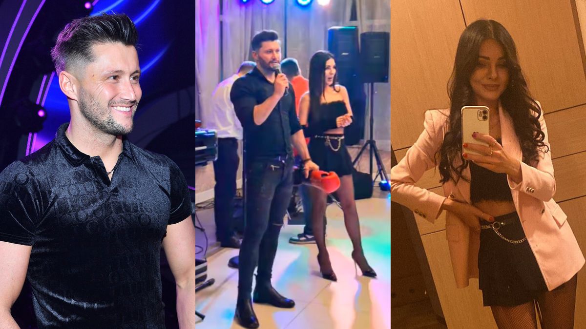 Piotr Mróz widziany w towarzystwie Ewy z "Rolnika"