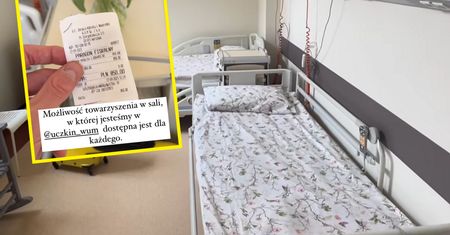 Paragon za prywatny pokój w szpitalu w Warszawie. Pracuje tam Mama Ginekolog